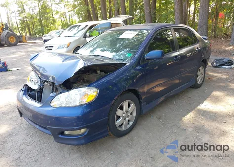 2006 Toyota Corolla S z USA, uszkodzony, nr VIN 2T1BR32EX6C650624